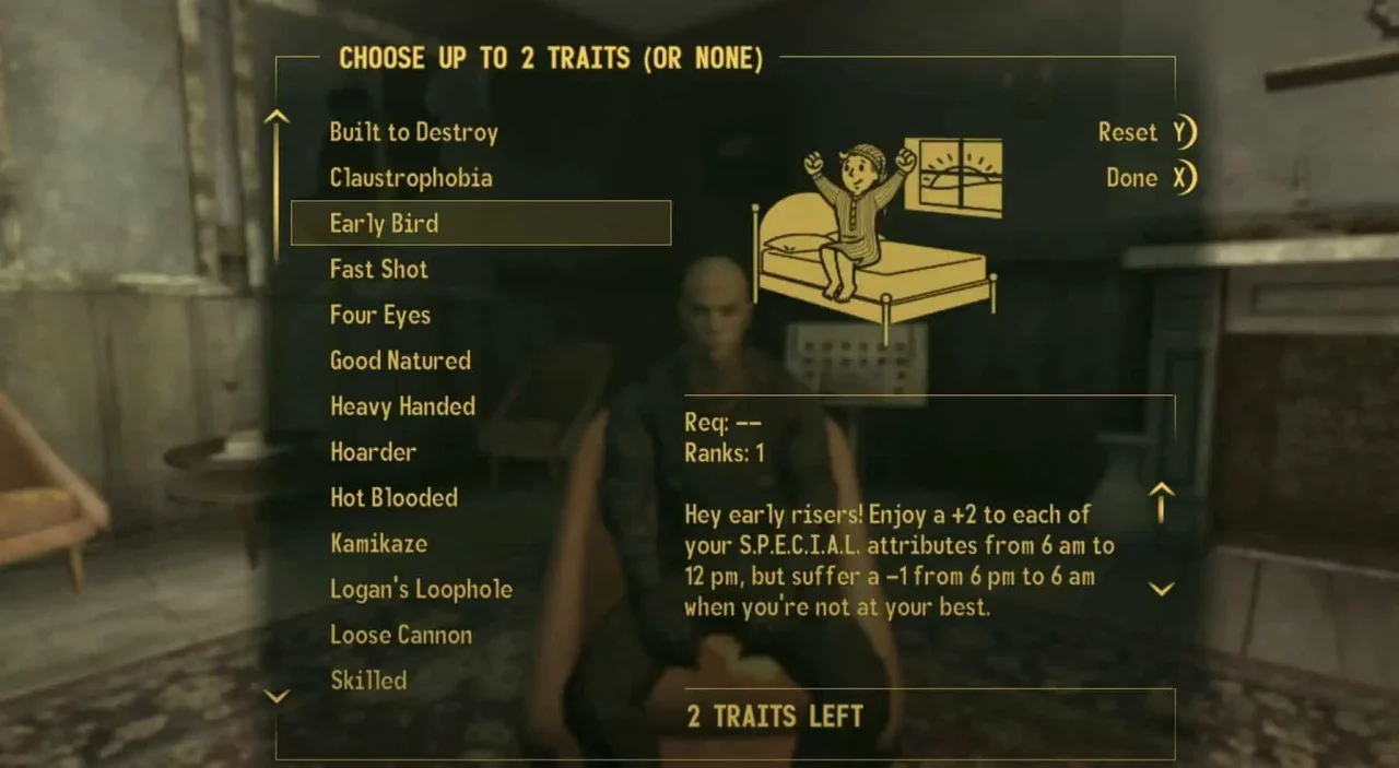 Os melhores traits para escolher em Fallout: New Vegas