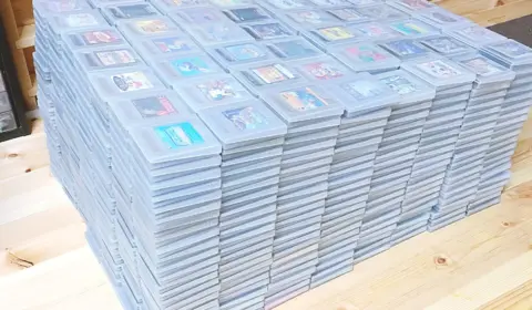 Fã reúne todos os 1.244 jogos japoneses de Game Boy