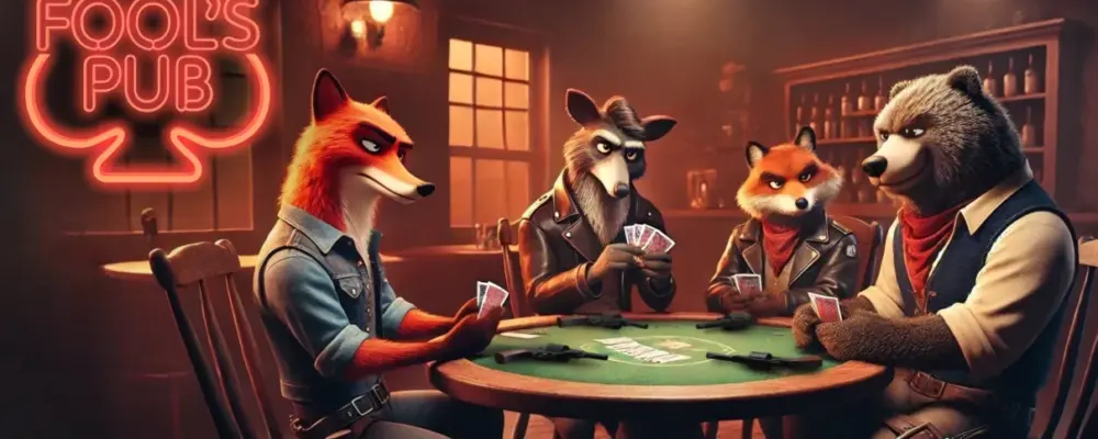 Fool’s Pub: o jogo de blefe caótico que vicia na hora