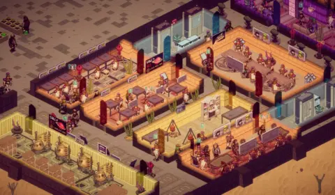 Servimos alienígenas famintos no Diner do Fim da Galáxia