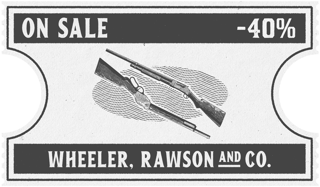 Escopetas. 40% de desconto.