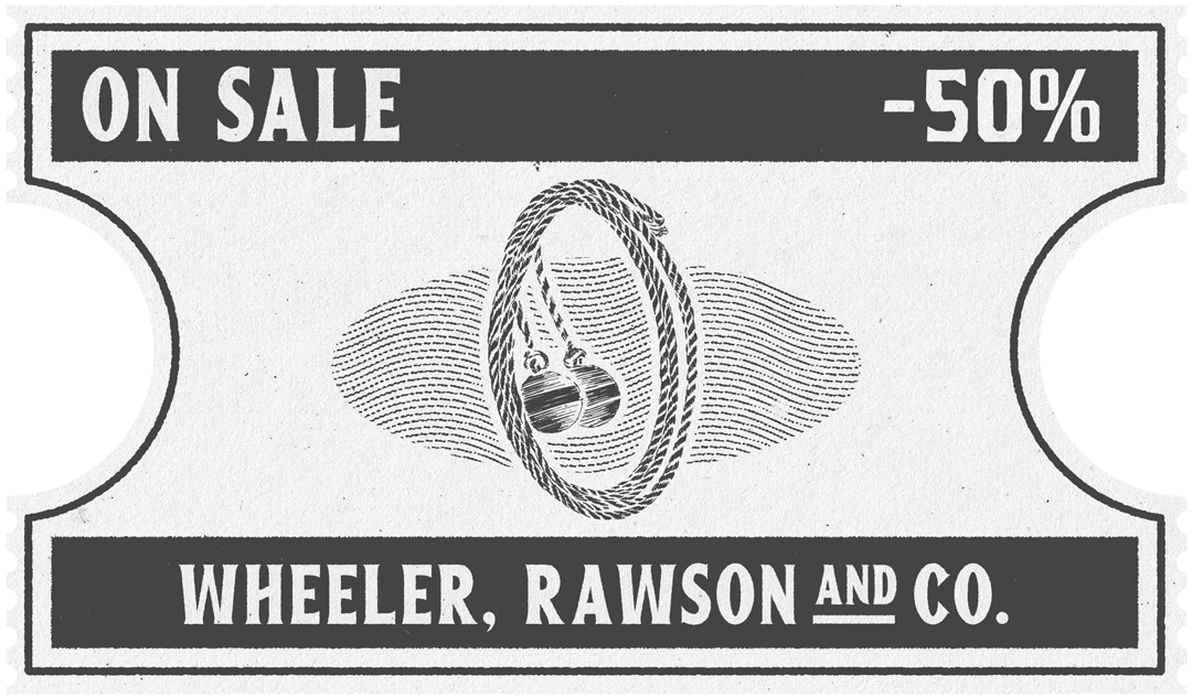 Boleadeiras (Hawkmoth, Brookstone e Gravesend). 50% de desconto.