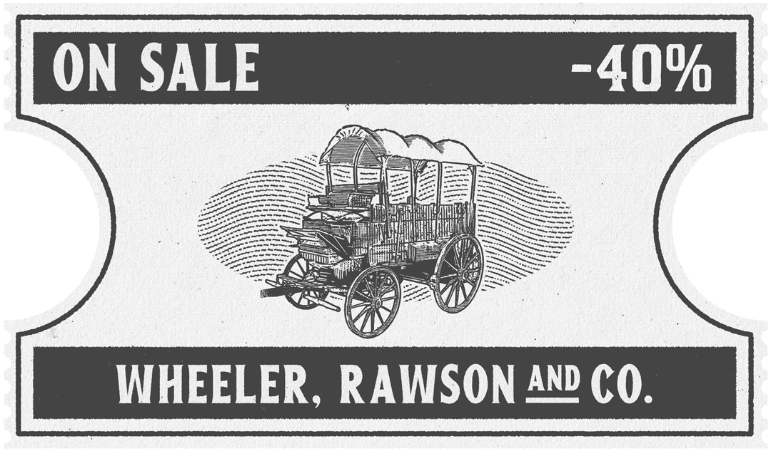 Carroça de Apreensão e Estampas. 40% de desconto.