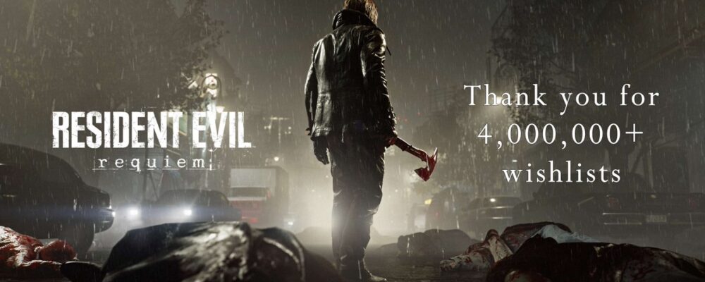 Capcom celebra marca de 4 milhões de lista de desejos para Resident Evil Requiem