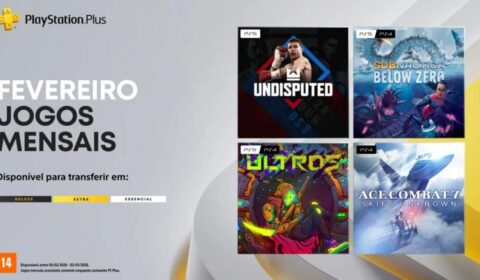 PS Plus de fevereiro traz quatro jogos e mistura luta, exploração…