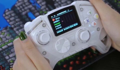 Novo controle da Anbernic conta até com monitor cardíaco