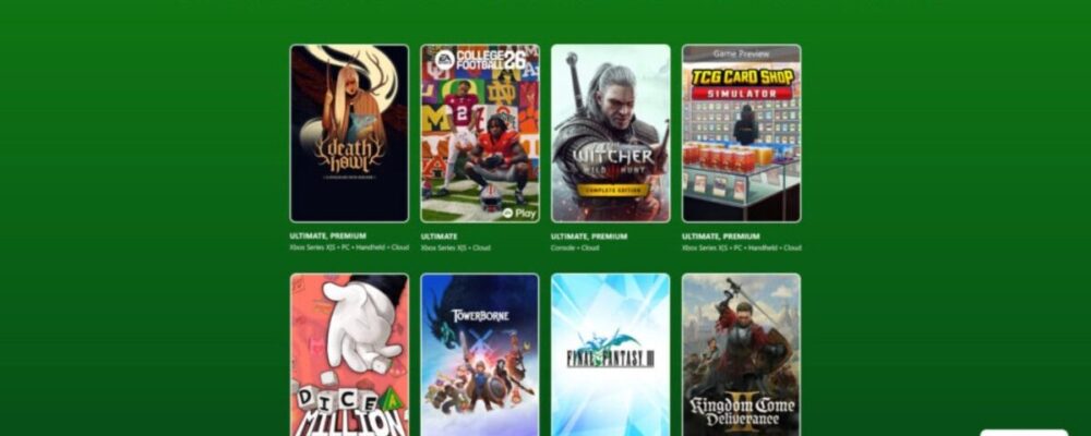 Game Pass recebe nova leva de jogos em fevereiro com dois grandes RPGs