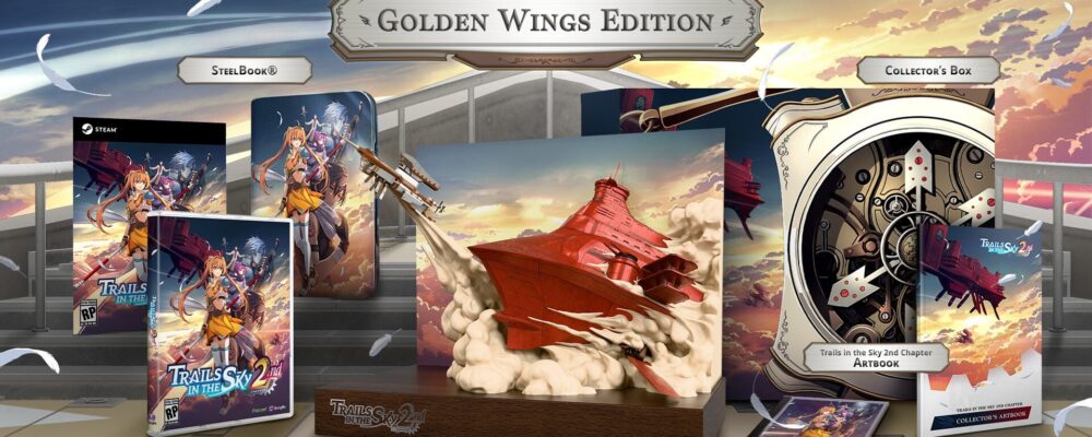 Golden Wings Edition é anunciada para Trails in the Sky 2nd Chapter