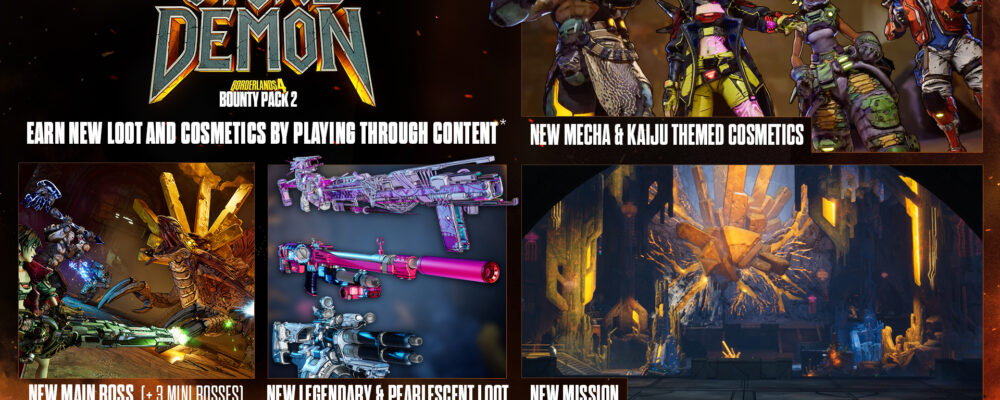 Todos os detalhes do Pacote de Recompensas 2 de Borderlands 4