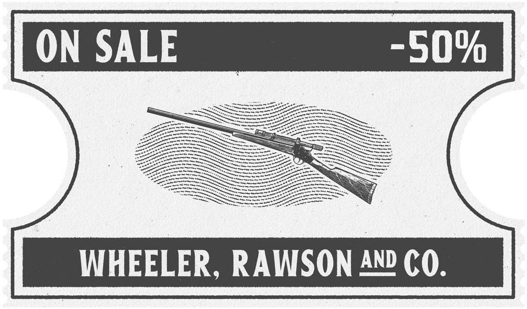 Rifles de Precisão. 50% de desconto