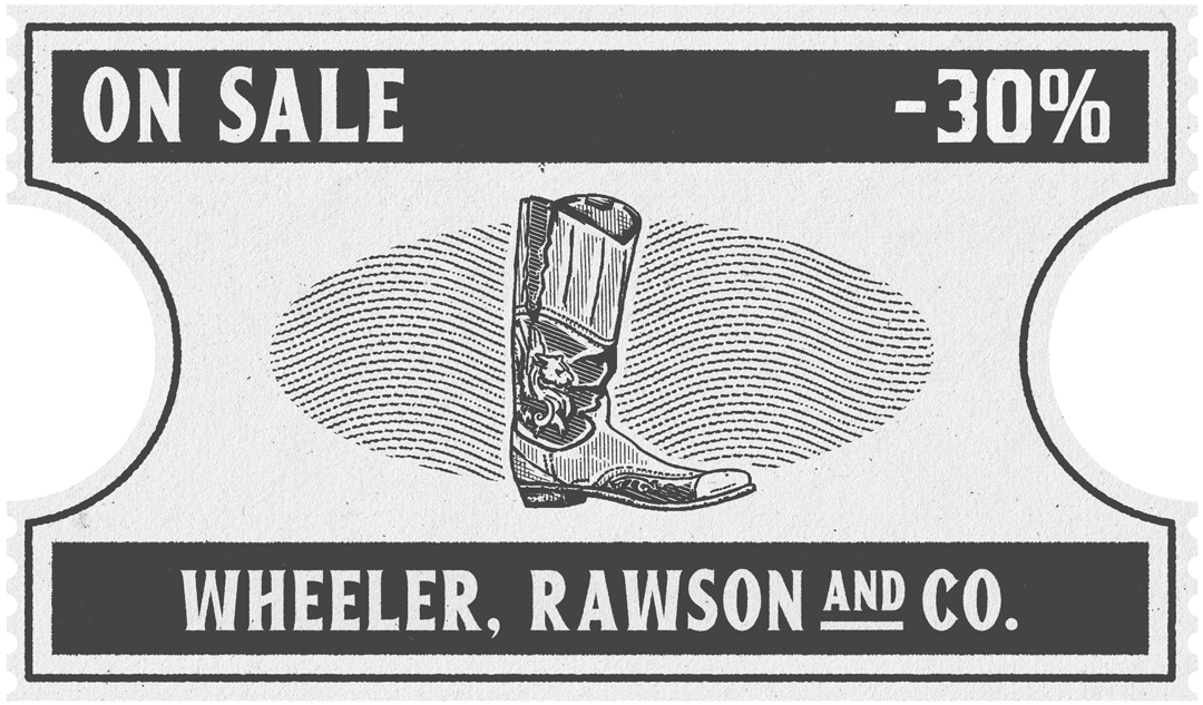 Botas, Luvas e Chapéus. 30% de desconto