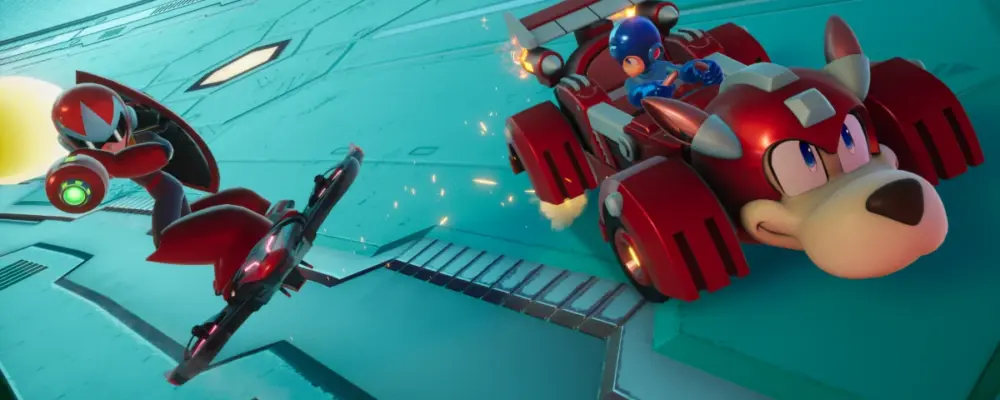 Mega Man chega a Sonic Racing: CrossWorlds com novo pacote