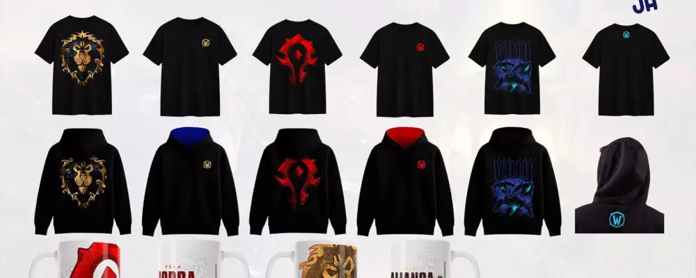 WoW ganha coleção oficial no Brasil em parceria com a Lolja
