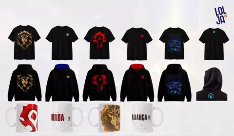 WoW ganha coleção oficial no Brasil em parceria com a Lolja