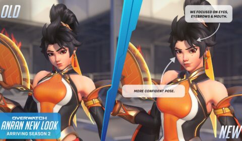Blizzard revela novo visual do rosto de Anran em Overwatch