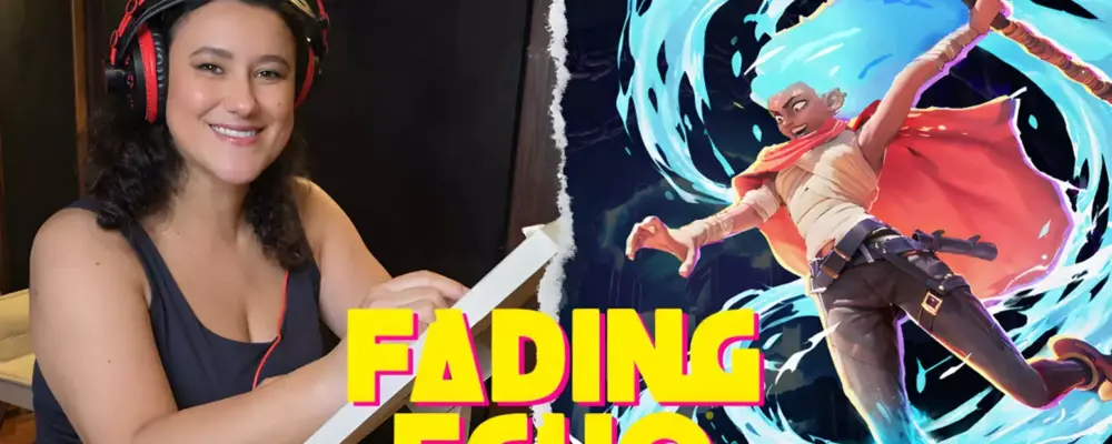 Carol Valença vai dublar a protagonista de Fading Echo e meu coração não estava preparado pra essa informação