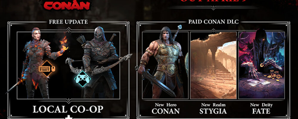 Jotunnslayer: Hordes of Hel recebe DLC de Conan the Barbarian e cooperativo local em 9 de abril