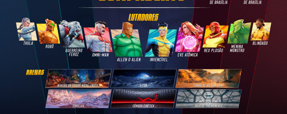 Novo trailer do Beta Aberto de Invincible VS; começa amanhã (9)