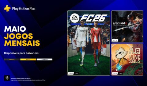 PS Plus Essential Maio de 2026: anúncio oficial dos jogos