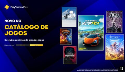 PS Plus Extra e Deluxe abril 2026: anúncio oficial