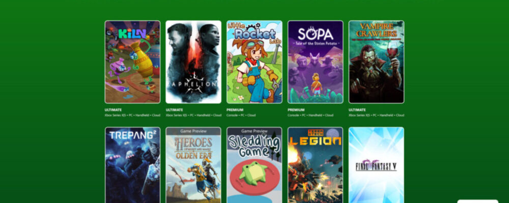 Xbox Game Pass revela os jogos da segunda onda de abril de 2026