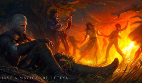 The Witcher 3: Arte secreta revelou espada da nova expansão antes…
