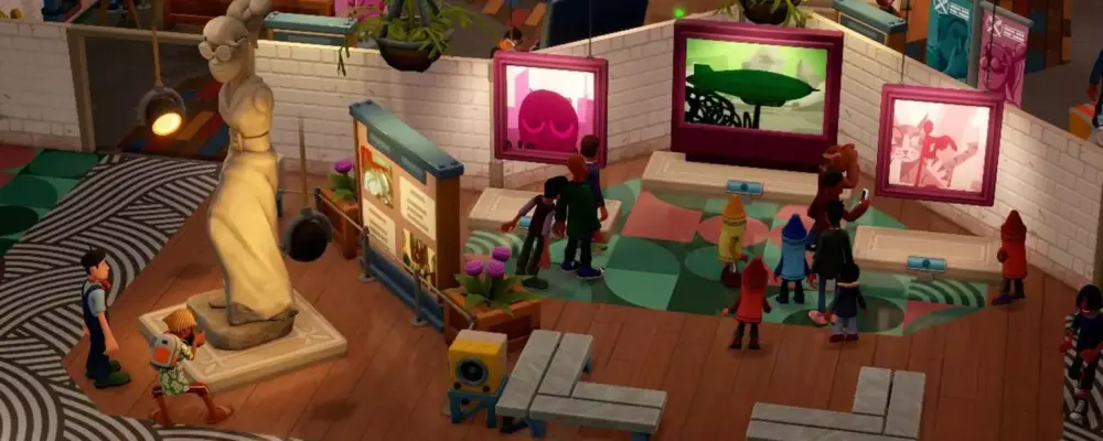 Two Point Museum: DLC Arte-Fatos já disponível no PS5 e PC
