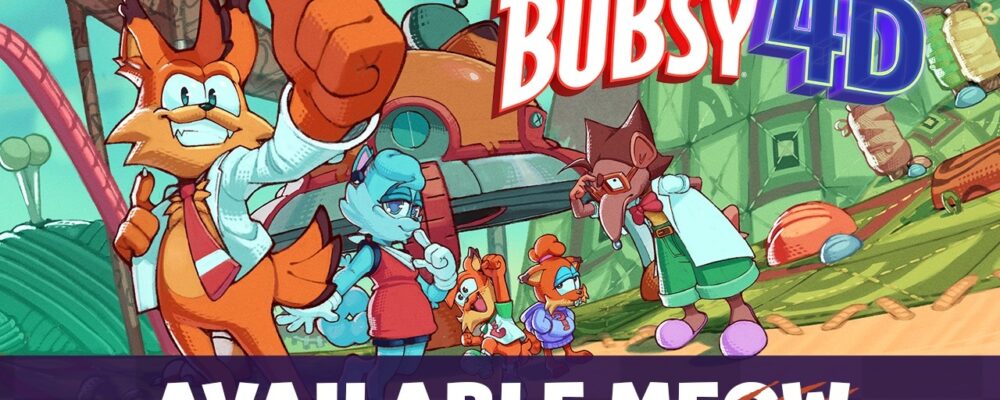 Veja o trailer de lançamento de Bubsy 4D; já disponível – PSX Brasil