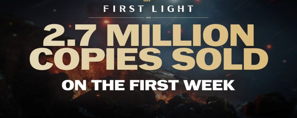 007 First Light vende 2,7 milhões de cópias na semana de estreia