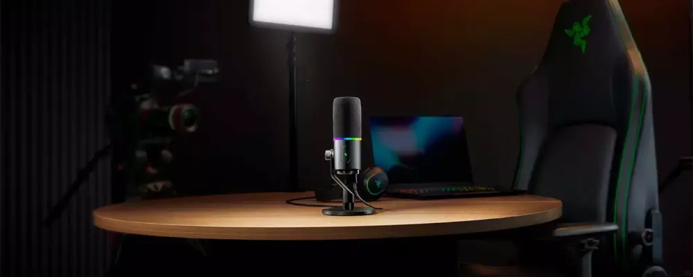 Razer apresenta o Seiren V3 Pro, seu primeiro microfone com XLR