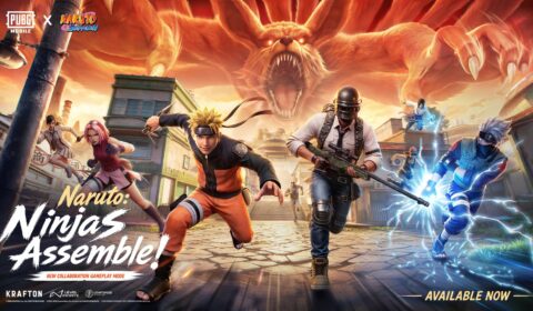 Naruto Shippuden chega a PUBG Mobile com sete ninjutsus e batalha contra o Nove-Caudas