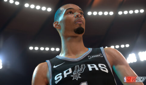 NBA 2K27 revela Victor Wembanyama e Caitlin Clark e Derrick Rose como atletas da capa