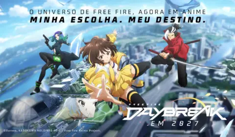 Anime de Free Fire se chama Daybreak e estreia em 2027