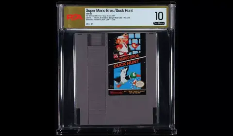 Encontraram 97 cartuchos raros de Mario num depósito