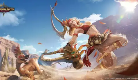 Monster Hunter Outlanders será lançado no Brasil para celulares e abre pré-registro