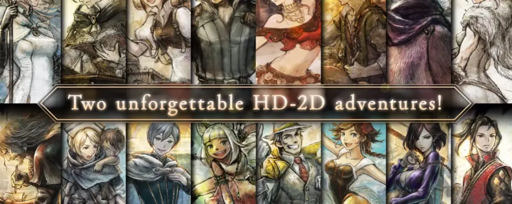 Octopath Traveler 1 e 2 chegam ao Switch 2 em outubro, porque HD-2D bom nunca é demais