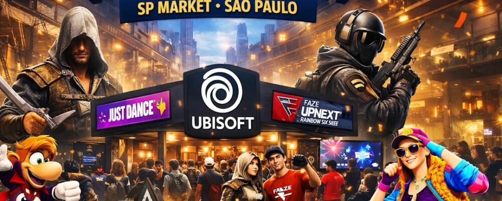 Pop-up da Ubisoft no SP Market: loot garantido, parkour opcional – Xbox Power