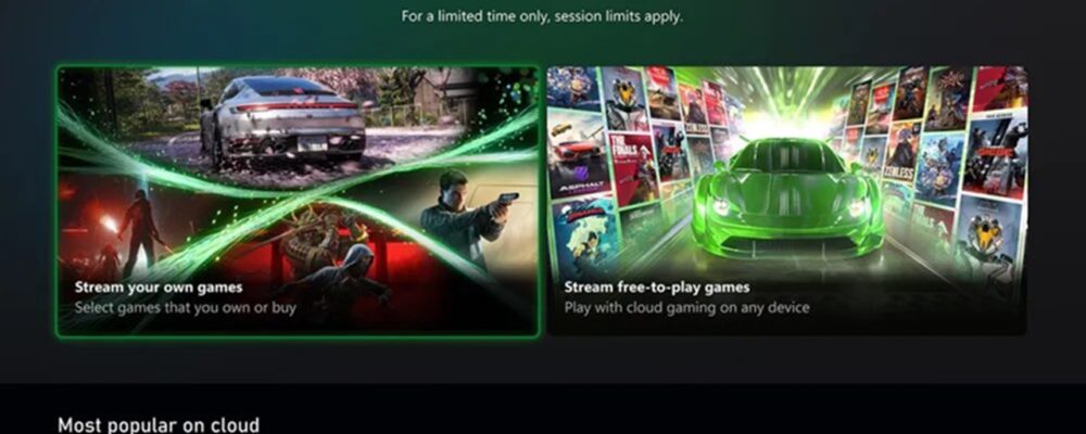 Xbox lança plano gratuito com anúncios do Cloud Gaming