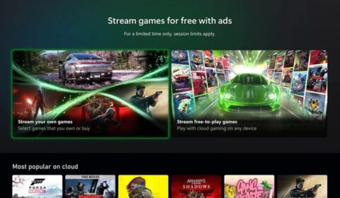 Xbox lança plano gratuito com anúncios do Cloud Gaming