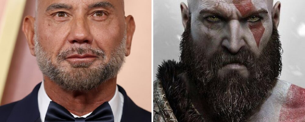 Dave Bautista é confirmado como Kratos na série de God of War