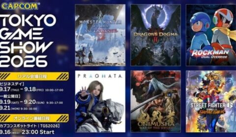 Capcom prepara showcase de 40 minutos antes da Tokyo Game Show…
