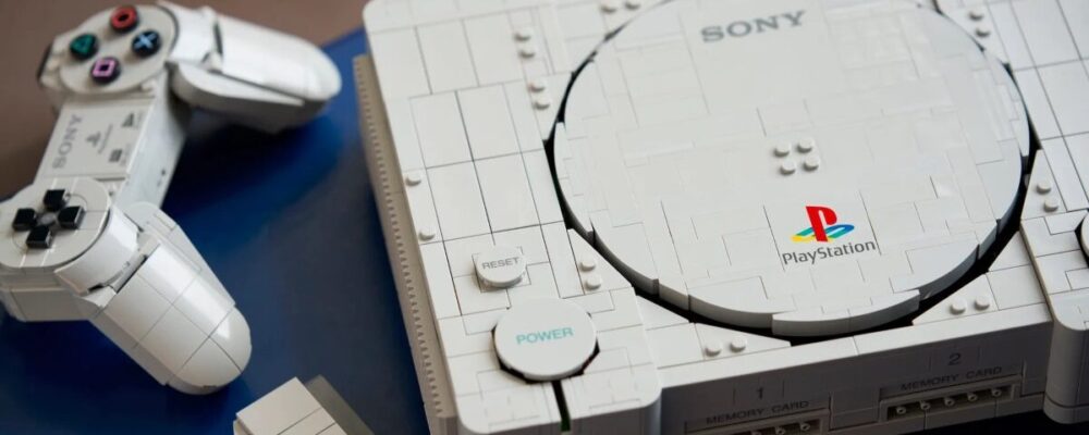 Sony anuncia réplica oficial do PlayStation 1 em LEGO