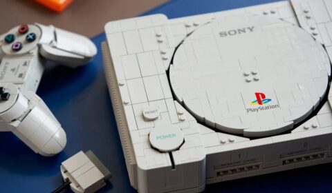 Sony anuncia réplica oficial do PlayStation 1 em LEGO