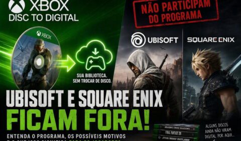 Ubisoft e Square Enix ficam fora do Xbox Disc to Digital. E agora? – Xbox Power